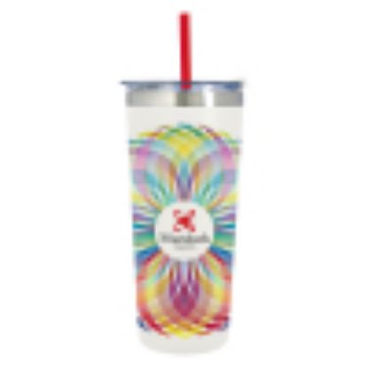 - 24 OZ. FULL COLOR COLMA BASICS TUMBLER