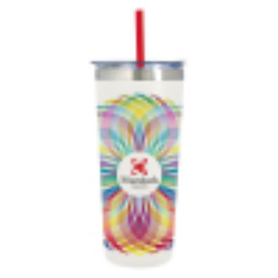 - 24 OZ. FULL COLOR COLMA BASICS TUMBLER