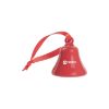 Ornament Bell with Ribbon - Red