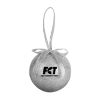 Glitter Ornament - Silver