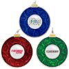 Round Bulb Holiday Ornaments