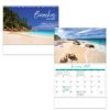 Full Color Beaches Spiral Wall Calendar 1