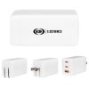 65W Power Cube Wall Adapter - White