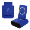 Duet Wireless Charger with Speaker & Phone Stand - Blue