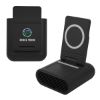 Duet Wireless Charger with Speaker & Phone Stand - Black