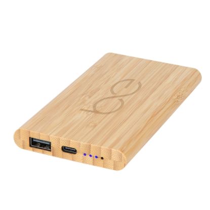 5000 Mah Bamboo Type-c Power Bank