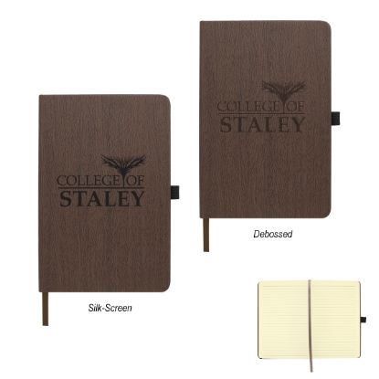 Woodgrain Look Notebook