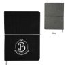 Heathered Linen Journal - Black