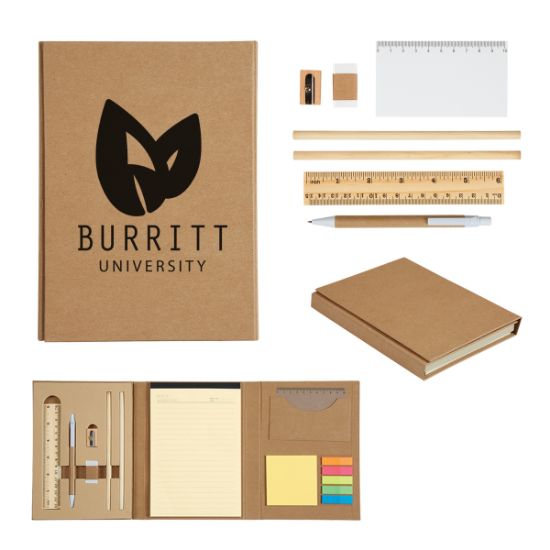 Eco-inspired Tri-fold Stationery Set