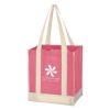 Non-woven Two-tone Shopper Tote Bag - Poppy