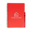 Take-two Spiral Notebook With Erasable Pen - Red