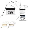 Game Day Clear Wristlet Pouch