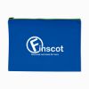 Non-woven Document Sleeve With Zipper - Royal Blue