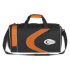 Sports Duffel Bag - Orange Black