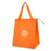 Dimples Non-woven Cooler Tote Bag - Orange