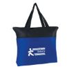 Non-woven Zippered Tote Bag - Royal Blue