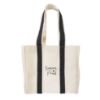 Quatre Wine Bottle Tote Bag - Black