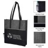 Promenade Non-woven Tote Bag - Black