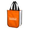 Lola Non-woven Shopper Tote Bag With 100% Rpet Material - Orange