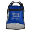 Double Duty Mesh & Dry Bag - Royal Blue with Black Mesh