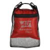 Double Duty Mesh & Dry Bag - Red with Black Mesh