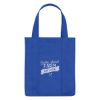 100 Gsm Non-woven Shopper Tote Bag With 100% Rpet Material - Royal Blue