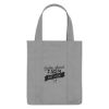 100 Gsm Non-woven Shopper Tote Bag With 100% Rpet Material - Gray