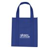 Matte Laminated Non-woven Shopper Tote Bag - Royal Blue