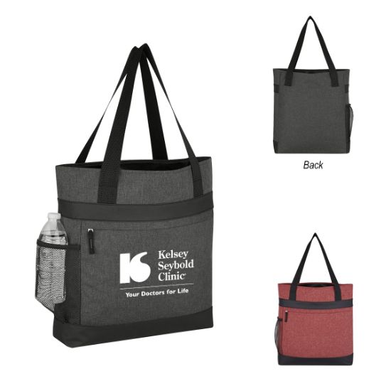 Hidden Zipper Outing Tote Bag