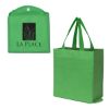 Non-woven Foldable Shopper Tote Bag - Kelly Green