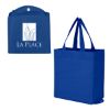 Non-woven Foldable Shopper Tote Bag - Royal Blue