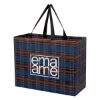 Tartan Laminated Non-woven Shopper Bag - Multi-Color