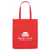 Non-woven Market Shopper Tote Bag - Red