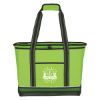 Daytona Cooler Tote Bag - Lime Green