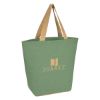 Marketplace Jute Tote Bag - Green