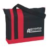 Tri-band Tote Bag - Black with Red