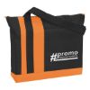 Tri-band Tote Bag - Black with Orange