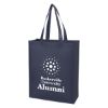 Matte Laminated Non-woven Shopper Tote Bag - Navy