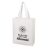 Matte Laminated Non-woven Shopper Tote Bag - White