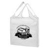 Foldable Tote Bag - White