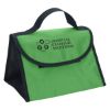 Triad Lunch Bag - Lime Green with Black Trim