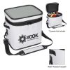 Himalayan Performance Cooler Bag - White with Black Lining and Zipper