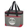 Bolt Cooler Bag - Gray with Red