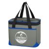 Bolt Cooler Bag - Gray with Royal Blue