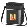 Café Cooler Bag - Black with Black Trim