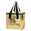 Major Metallic Cooler Bag - Gold