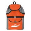 All-in-one Cooler Beach Backpack - Orange