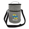 Gather Round Heathered Cooler Bag - Gray