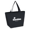 Non-woven Budget Tote Bag With 100% Rpet Material - Black