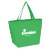 Non-woven Budget Tote Bag With 100% Rpet Material - Kelly Green